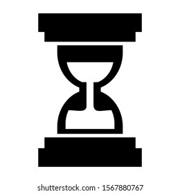 hours icon isolated sign symbol vector illustration - high quality black style vector icons
