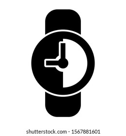 hours icon isolated sign symbol vector illustration - high quality black style vector icons
