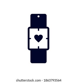 Hours love  to exercising design vector, Fitness equipment icon concept, Creative Gym Symbol, Illustration