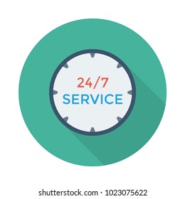 días de servicio horas  