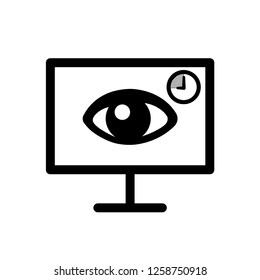 Hours watched, Screeb View Time Pictogram