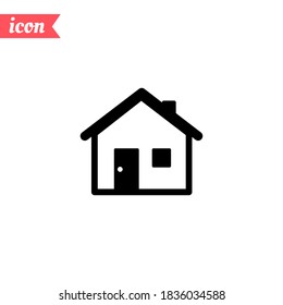 Hous icon. Vector illustration EPS 10.