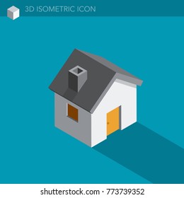 Haus-3D-Isometrie