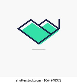 House Abstract Creative Logo Design Template for Company