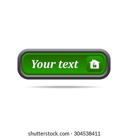 House, access is open, unlocked. icon. vector design