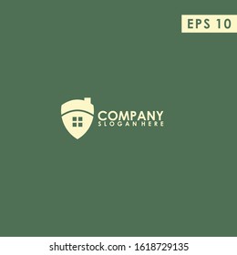 House Of Acorn Logo Design Vector Template. Modern Design. Vector Illustration