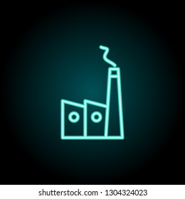 house add icon. Elements of Bulding Landmarks in neon style icons. Simple icon for websites, web design, mobile app, info graphics