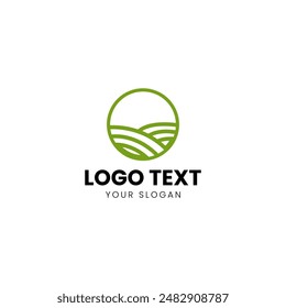 House Air Circulation Logo Design Vector 