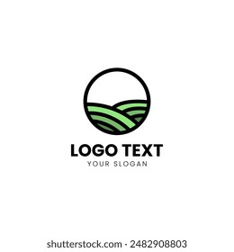 House Air Circulation Logo Design Vector 