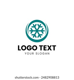 House Air Circulation Logo Design Vector 