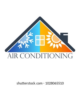 House air conditioner is a symbol for business