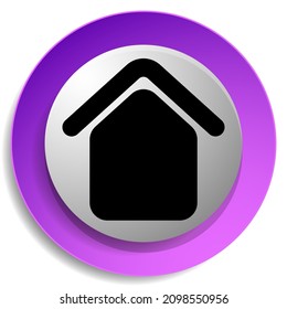 House, aparment, cabin icon, symbol and logo