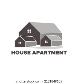 House apartment logo template design