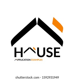 House or apartment logo vector icon template. designed to show power, strength, attraction and wealth. suitable for business purpose and others activities