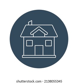 House Apartment Vector icon which is suitable for commercial work and easily modify or edit it

