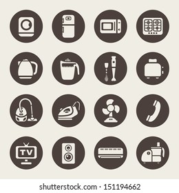 House appliances icons