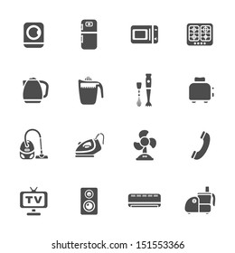 House appliances icons