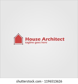 House Architect Logo Template Design