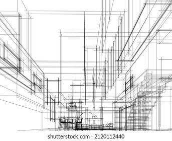 Hausarchitektur, Vektorgrafik
