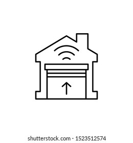 House automation icon. Simple outline vector of smart home set for UI and UX, website or mobile application
