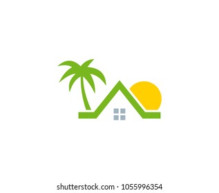 House beach logo