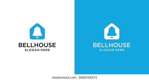 Modelo de design de logotipo House Bell.