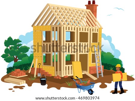 House building.
