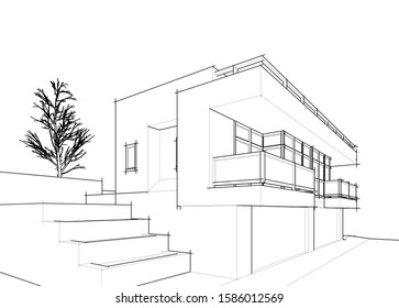 479,533 Architectural Line Drawing Images, Stock Photos & Vectors ...