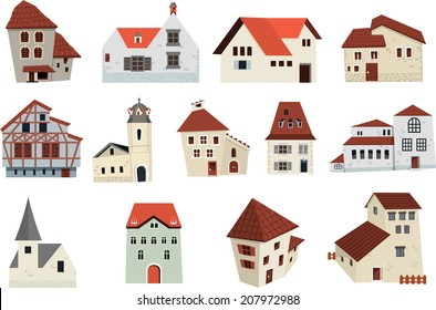 House and building  C