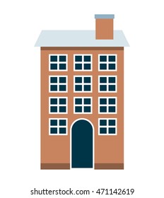 house building isolated icon vector illustration design vector illustration design