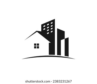 House Building Logo Design Template