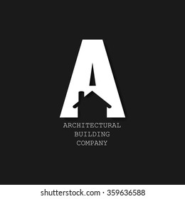 house building logo for your company isolated