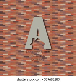 house building logo for your company isolated