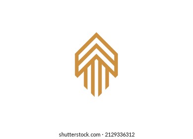 Logo de House and Building Monoline
