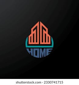 House building Real estate logo