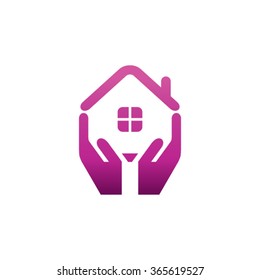 House Building Real Estate Vector Logo