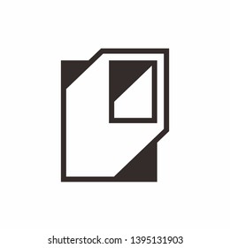 House Building Shape Architecture Business Company Vector Logo Design