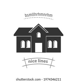 house building simple vector icon. house building simple vector icon. house building simple vector icon. 