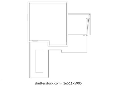 house building sketch architecture 3d 
