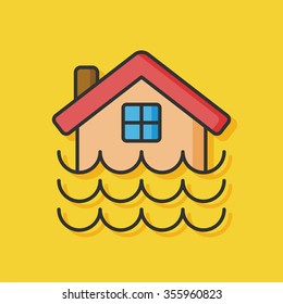 house building vector icon