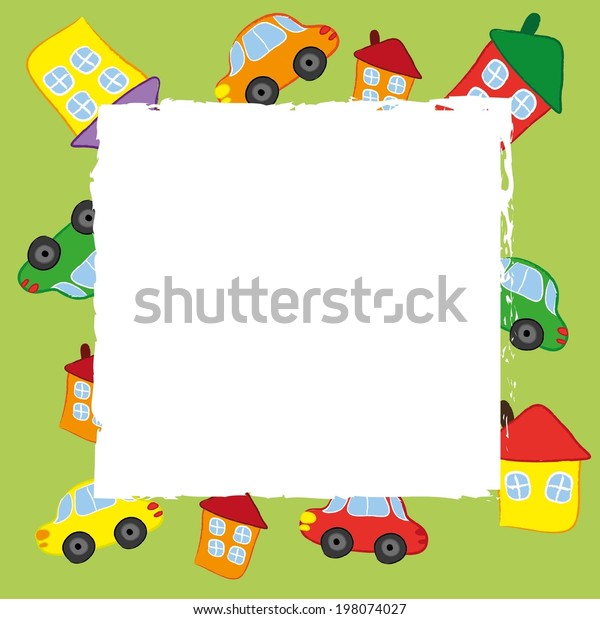 House and car cartoon
frame