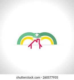house care concept vector illustration 