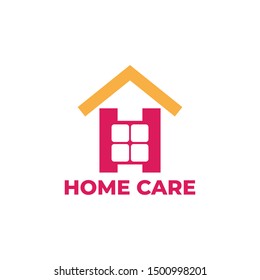 House Care Logo Design Template