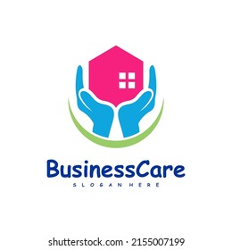 House Care logo design vector. Icon Symbol. Template Illustration