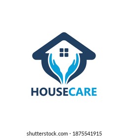 House care logo template design