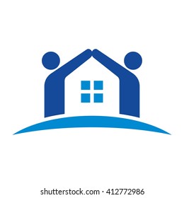 house care logo vector.