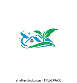 House care,house logo,home logo,eco,green,vector logo template