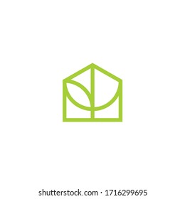 House care,house logo,home logo,eco,green,vector logo template