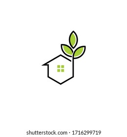 House care,house logo,home logo,eco,green,vector logo template