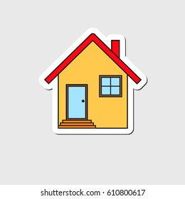 house cartoon vector